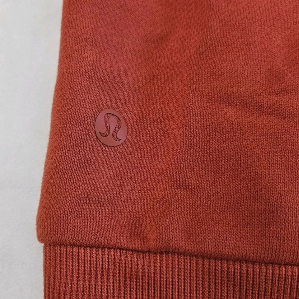 Lululemon Steady State Pullover Hoodie ATRU Autumn Rust NWT Size L Unisex Fall - Picture 15 of 17